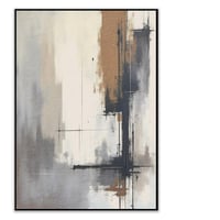 لوحة ابواب الصمت لوحات فنية تجريدية