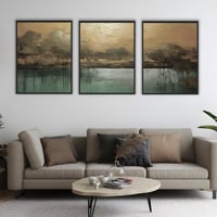 لوحة حدود الشوق لوحة طبيعة.