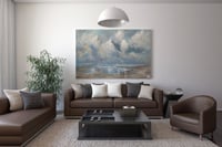 لوحة سحاب الشوقلوحات طبيعة تجريدية.