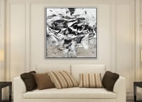 لوحة جدارية تجريدية رقم GMN180