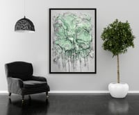 لوحة ابتهاج-لوحات جدارية ورد.