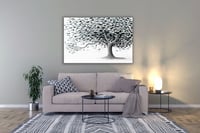 لوحة أنغام-رسم تجريدي من الطبيعة.