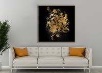 لوحة جدارية تجريدية رقم GMN49