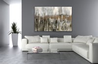 لوحة جدارية تجريدية رقم F23-173