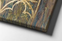 لوحة إطلالة شرفة-لوحات جدارية تراثية .