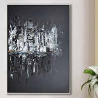 لوحة ظلال الميناء .