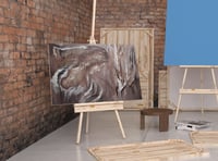 لوحة جدارية تجريدية رقم GMN9