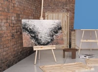 لوحة جدارية تجريدية رقم GMN130