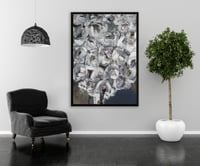 لوحة جدارية تجريدية رقم GMN134