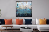 لوحة جدارية تجريدية رقم F23-23