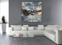 لوحة جدارية تجريدية رقم F23-108