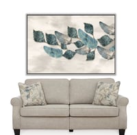 لوحة تماوج الأوراق .