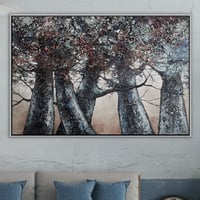 لوحة همس الاشجار-لوحات طبيعة.
