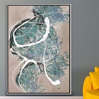 لوحة جدارية تجريدية رقم GDN19