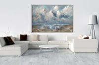 لوحة سحاب الشوقلوحات طبيعة تجريدية.