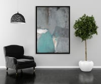 لوحة جدارية تجريدية رقم GMN125