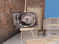 لوحة جدارية تجريدية رقم GMN142