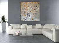 لوحة نسيم-رسم تجريدي من الطبيعة .