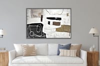 لوحة جدارية تجريدية رقم F23-91