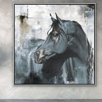 لوحة سرج لوحة خيل عربي فخمة.