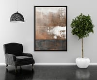 لوحة جدارية تجريدية رقم GMN203