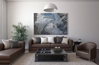 لوحة اتجاهات التجريدية