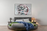 لوحة جدارية تجريدية رقم GMN168