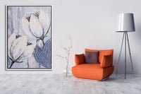 لوحة عناق-لوحات جدارية ورد.