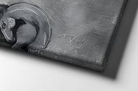 لوحة نوستالجيا لوحة خيول فخمة.