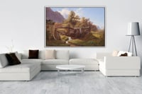 لوحة اعتزال-لوحات طبيعة.