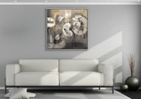 لوحة ميلان الزهر-لوحات جدارية ورد.