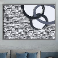 لوحة جدارية تجريدية رقم F23-50