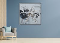 لوحة جدارية تجريدية رقم GMN90