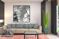 لوحة حنين-لوحات جدارية كبيرة.