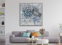 لوحة جدارية تجريدية رقم GMN81