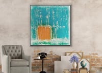 لوحة جدارية تجريدية رقم GMN229