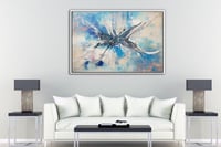 لوحة جدارية تجريدية رقم GMN34