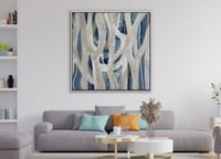 لوحة جدارية تجريدية رقم GMN126