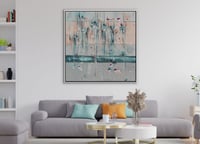 لوحة جدارية تجريدية رقم GMN132