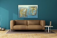 لوحة جدارية تجريدية رقم GMN46