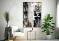 لوحة جدارية تجريدية رقم F23-38