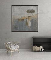 لوحة شعور من الماضي-لوحة طبيعة قديمة.