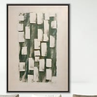 لوحة تجريدية كبيرة .