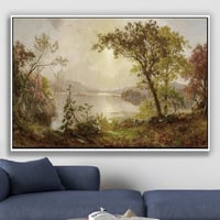 لوحة بحيرة الامل-لوحات طبيعة.