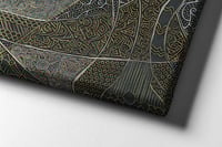 لوحة جدارية تجريدية رقم F23-136