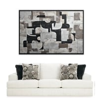 لوحة جدارية تجريدية رقم F23-97