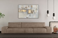 لوحة جدارية تجريدية رقم GMN198