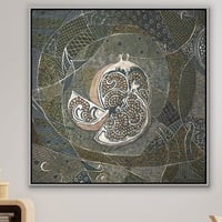 لوحة جدارية تجريدية رقم F23-136