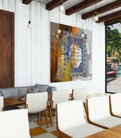 لوحة سورة الإخلاص-لوحات اسلامية ايات قرانية.