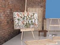 لوحة عصف الرياحين-لوحات جدارية ورد.